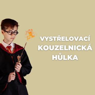 Staň se opravdovým kouzelníkem s vystřelovací hůlkou střílející oheň! Prožij neuvěřitelnou kouzelnickou atmosféru a ukaž...